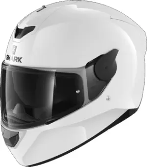 Image of Shark D-Skwal 2 Blank Helmet, white, Size S, white, Size S