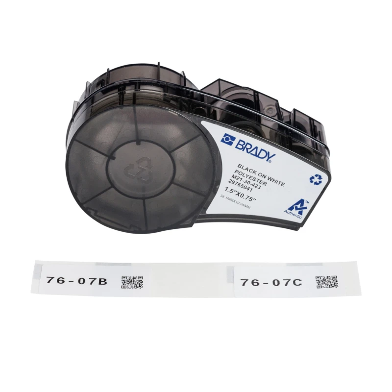 Image of Brady M21-30-423 printer label White Self-adhesive printer label