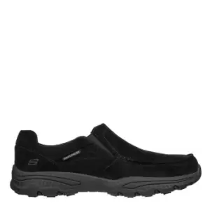 Image of Skechers Creston Garvis Mens Slip On Trainers - Black
