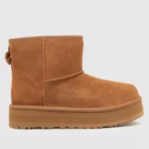 Image of UGG Chestnut Classic Mini Platform Girls Youth Boots