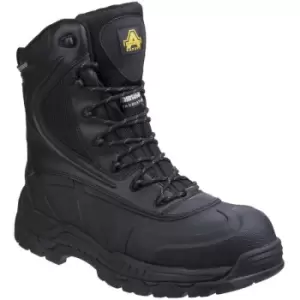 Image of Amblers Safety AS440 Hybrid Metal Free Hi-leg Waterproof Safety Boot Black - 9