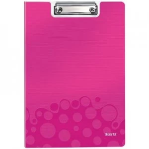 Image of Leitz Cilpboard folio WOW 4199 4199-00-23 Pink