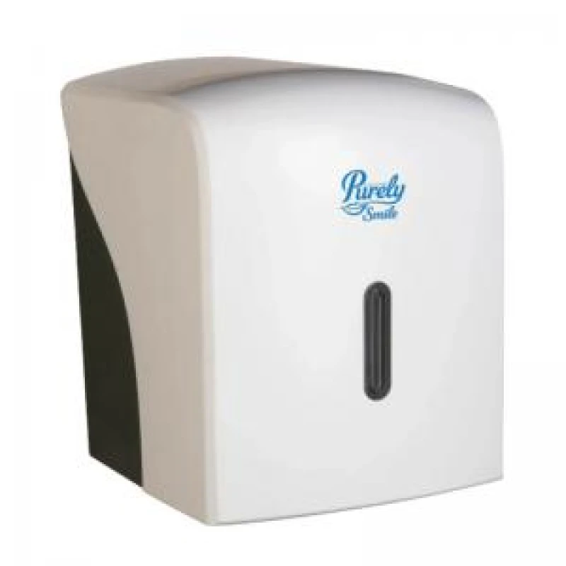 Image of Purely Smile Centrefeed Roll Dispenser White PS1701