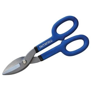 Image of Faithfull Scissor Type Tin Snips 250mm (10in)