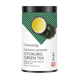 Image of Clearspring Japanese Gyokuro Green Tea Loose Leaf 85g
