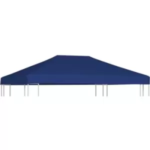 Image of Gazebo Top Cover 310 g/m² 4x3 m Blue Vidaxl Blue