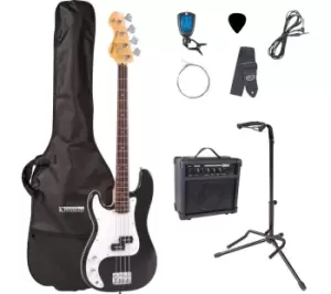 Image of ENCORE Blaster Series E4 Electric Bass Guitar Bundle - Black