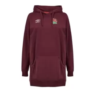 Image of Umbro England Rugby Hoodie Womens - Purple