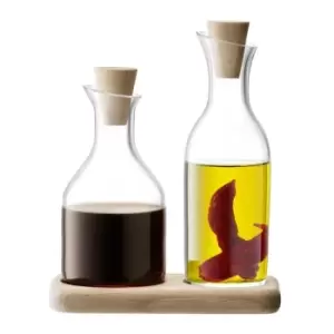 Image of LSA Serve Oil/Vinegar Set - Clear