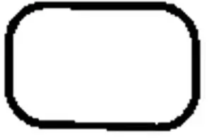 Image of JP GROUP Gasket, intake manifold housing JP GROUP 1119607900 VW,AUDI,SKODA,Golf V Schragheck (1K1),TOURAN (1T1, 1T2),Passat Variant (3C5)