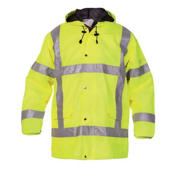 Image of Uitdam Hydrowear Uitdam SNS High Visibility Waterproof Jacket Saturn Yellow 3XL HYD072370SY3XL