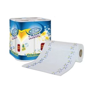 Image of Nicky 2 Ply Kitchen Towel - 4 Pack