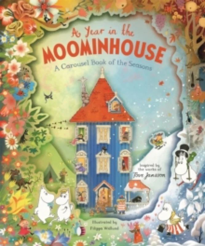 Image of A Year in the Moominhouse : A Carousel Book of the Seasons Hardback