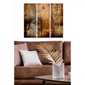 Image of MDF6809471 Multicolor Decorative MDF Painting (3 Pieces)