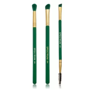 Image of Spectrum Malachite 3 Piece Eye Brush Set