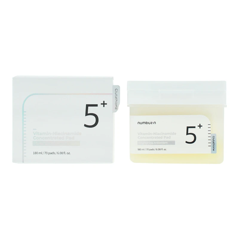 Image of Stylevana numbuzin - No. 5+ Glutathione Vitamin Concentrated Pad - 180ml/70pads
