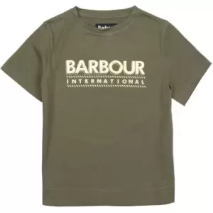 Image of Barbour International Girl's Valle T Shirt - Green