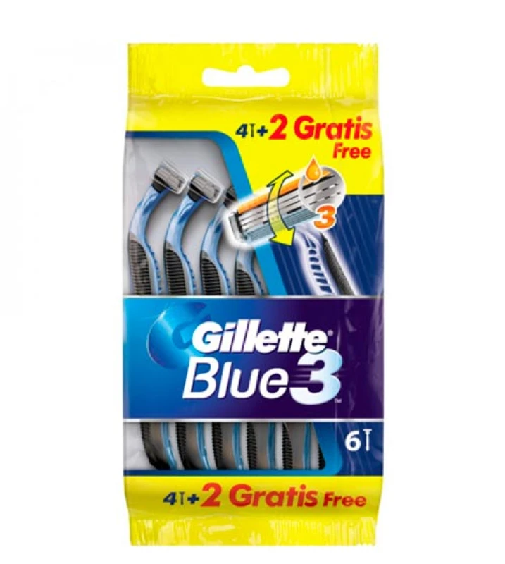 Image of Gillette Blue3 - 6 pcs 6pcs-3511