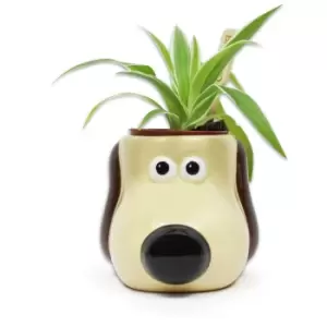Image of Wallace & Gromit Plant Pot - Gromit