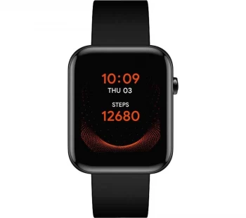 Image of MOBVOI TicWatch GTH - Black, Silicone Strap, Black