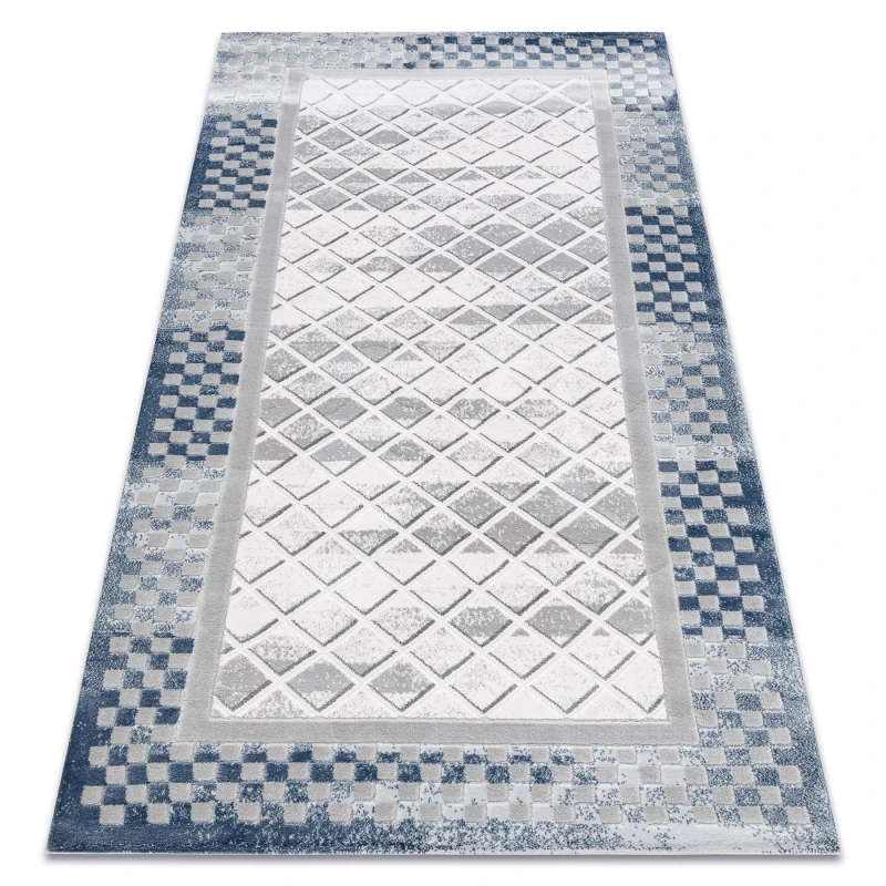 Image of RugsX Andere Rug in Grey Size: 100cm x 200cm Grey Unisex 100cm x 200 cm