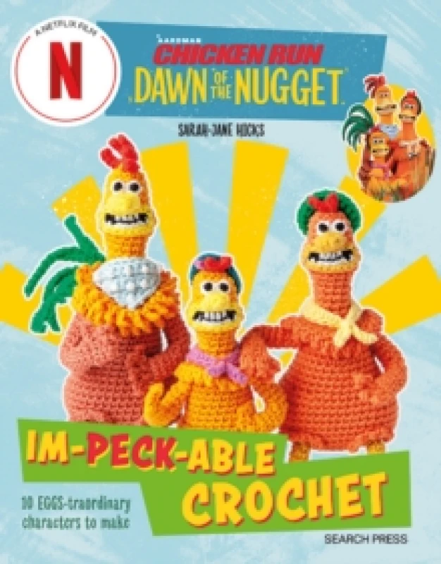 Image of Boxer Gifts Chicken Run Dawn of the Nugget Crochet Book Multi unisex
