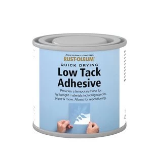 Image of Rust-Oleum Low tack Clear Adhesive 125ml