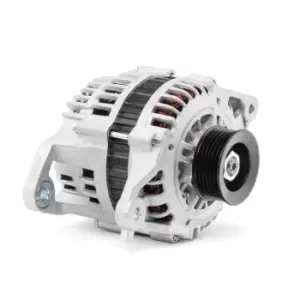 Image of RIDEX Generator Alternator charge current: 80A 4G0221 Alternator NISSAN,ALMERA II Hatchback (N16),ALMERA TINO (V10),PRIMERA Kombi (WP12),PRIMERA (P11)