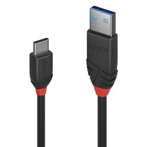 Image of Lindy 36916 USB cable 1m 3.2 Gen 1 (3.1 Gen 1) USB A USB C Black