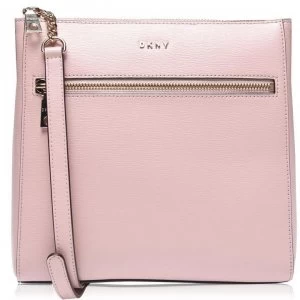 Image of DKNY Top Zip Pocket Cross Body Bag - CashmerePnk CAH