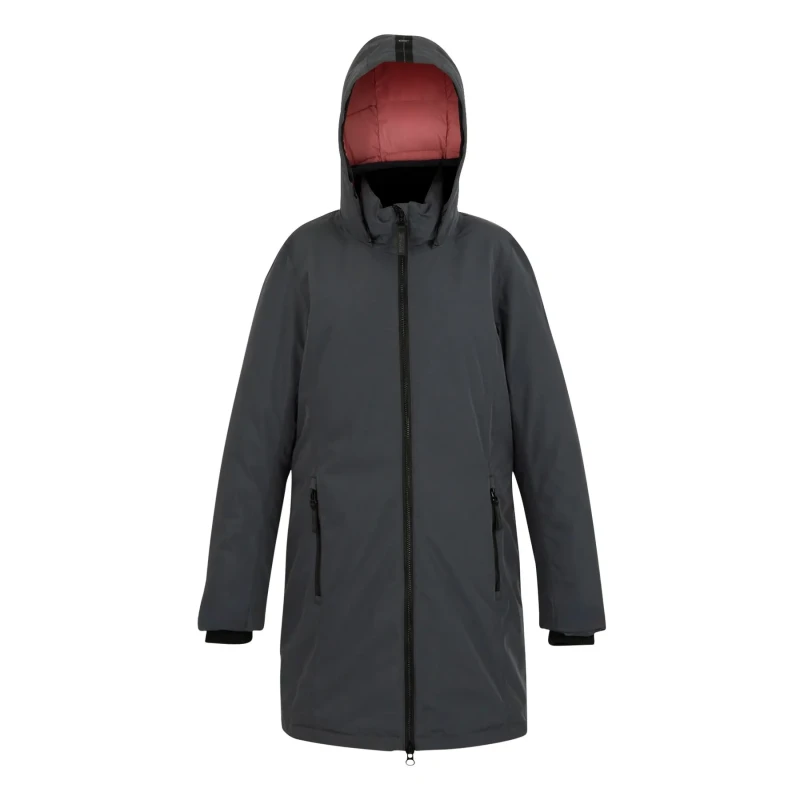 Image of Womens waterproof jacket Regatta Marron Gris Female 36