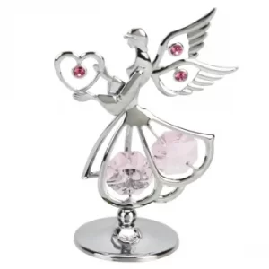Image of Crystocraft Sacred Angel with Crystals From Swarovski
