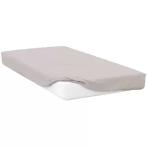 Image of Belledorm 400 Thread Count Egyptian Cotton Extra Deep Fitted Sheet (Superking) (Oyster) - Oyster