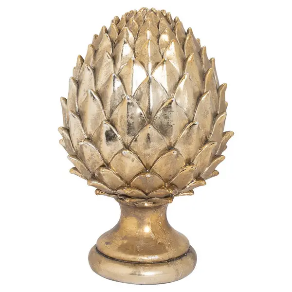 Image of Large Gold Pinecone Finial