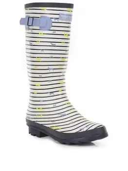 Image of Regatta Fairweather Ii Wellington, White/Blue, Size 8, Women