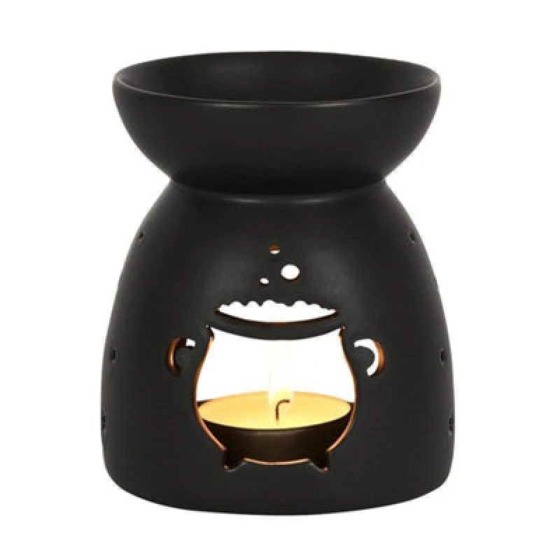 Image of Something Different Something Different Cauldron Oil Burner in Black One Size Unisex 5059699382107