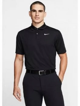 Image of Nike Golf Dry Victory Solid Polo - Black, Size S, Men