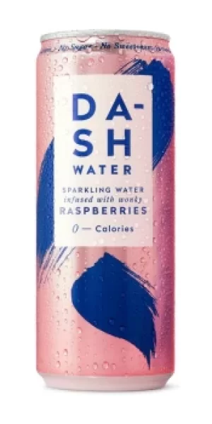 Image of Dash Dash Water Sparkling Raspberry 330ml (6 minimum)