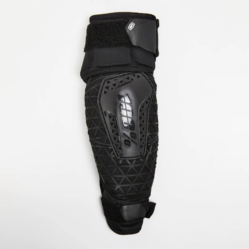 Image of 100 Percent Surpass Youth Elbow Guards Black unisex S/M