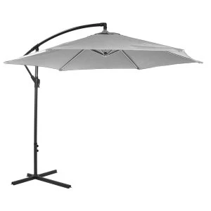 Image of Charles Bentley 3m Cantilever Parasol - Grey