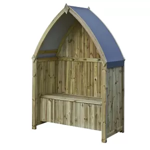 Image of Rowlinson Winchester Garden Arbour with Storage