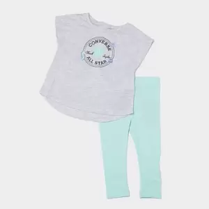 Image of Girls' Infant Converse Shine Tunic Top and Leggings