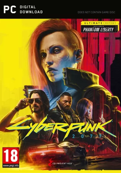Image of Cyberpunk 2077 Ultimate Edition [Code in a Box] (PC)