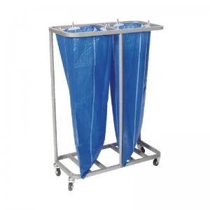 Image of GoSecure Double Sack Holder Silver