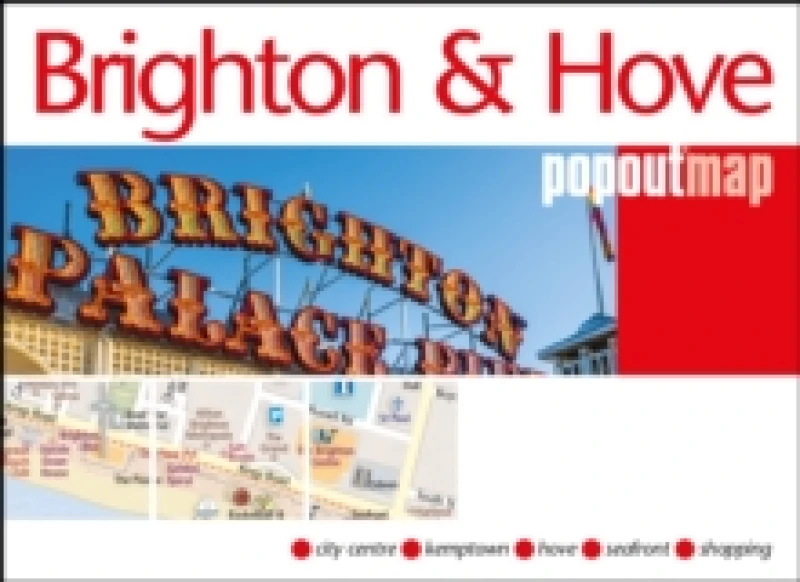 Image of Brighton and Hove PopOut Map Sheet map, folded