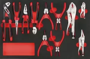 Image of Teng Tools TTEMB11 EVA 11 Piece Plier Set