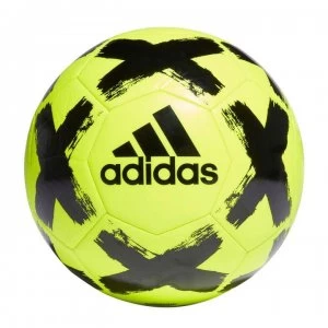 Image of adidas Football Starlancer Club Ball - Yellow/Black