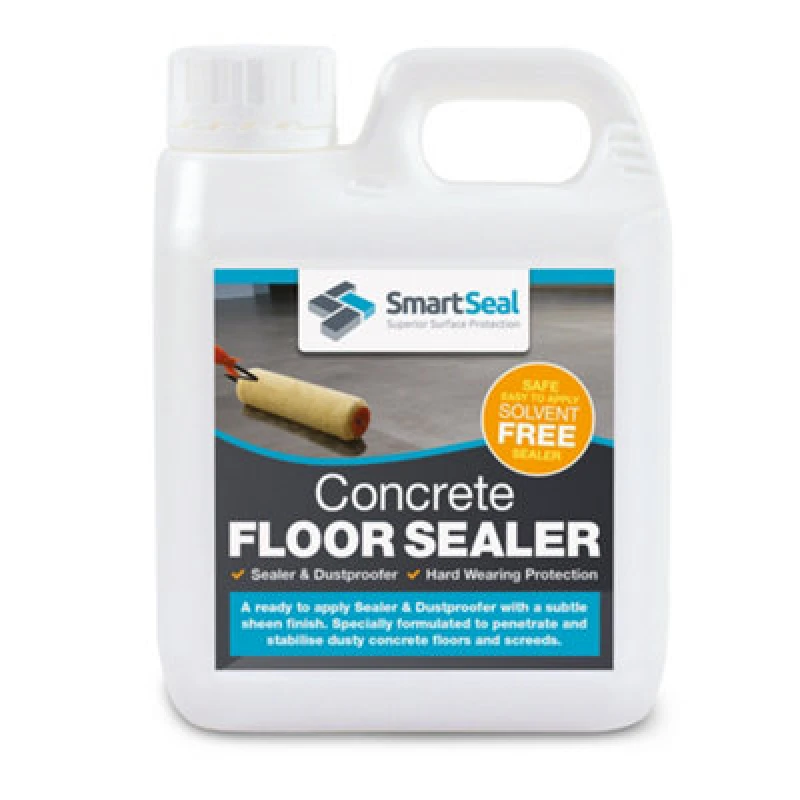 Image of Smartseal - Concrete Floor Sealer, Concrete Dustproofer, Eliminates Dust, Effective Dust Proofer, Breathable, 1L