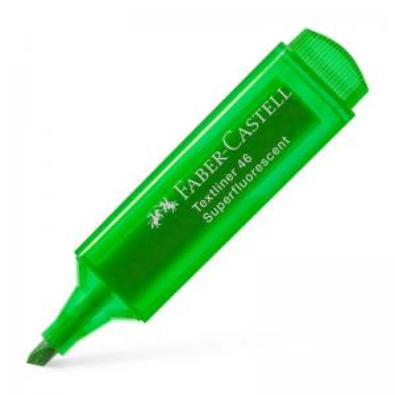 Image of Faber-Castell Highlighter Textliner 46 Green Pack 10 - 154663 49167SQ EXR49167SQ