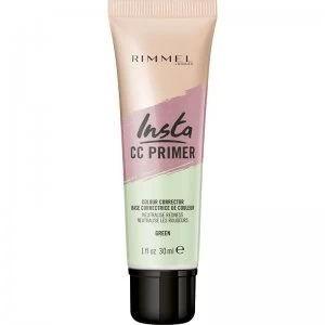 Image of Rimmel Insta CC Primer Primer Shade 010 Green 30ml